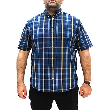 پیراهن استین کوتاه سایز بزرگ کد محصول ext888